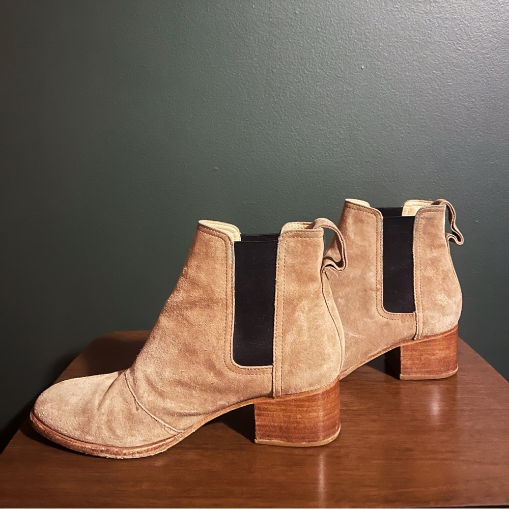 Rag & Bone Suede Chelsea Boots